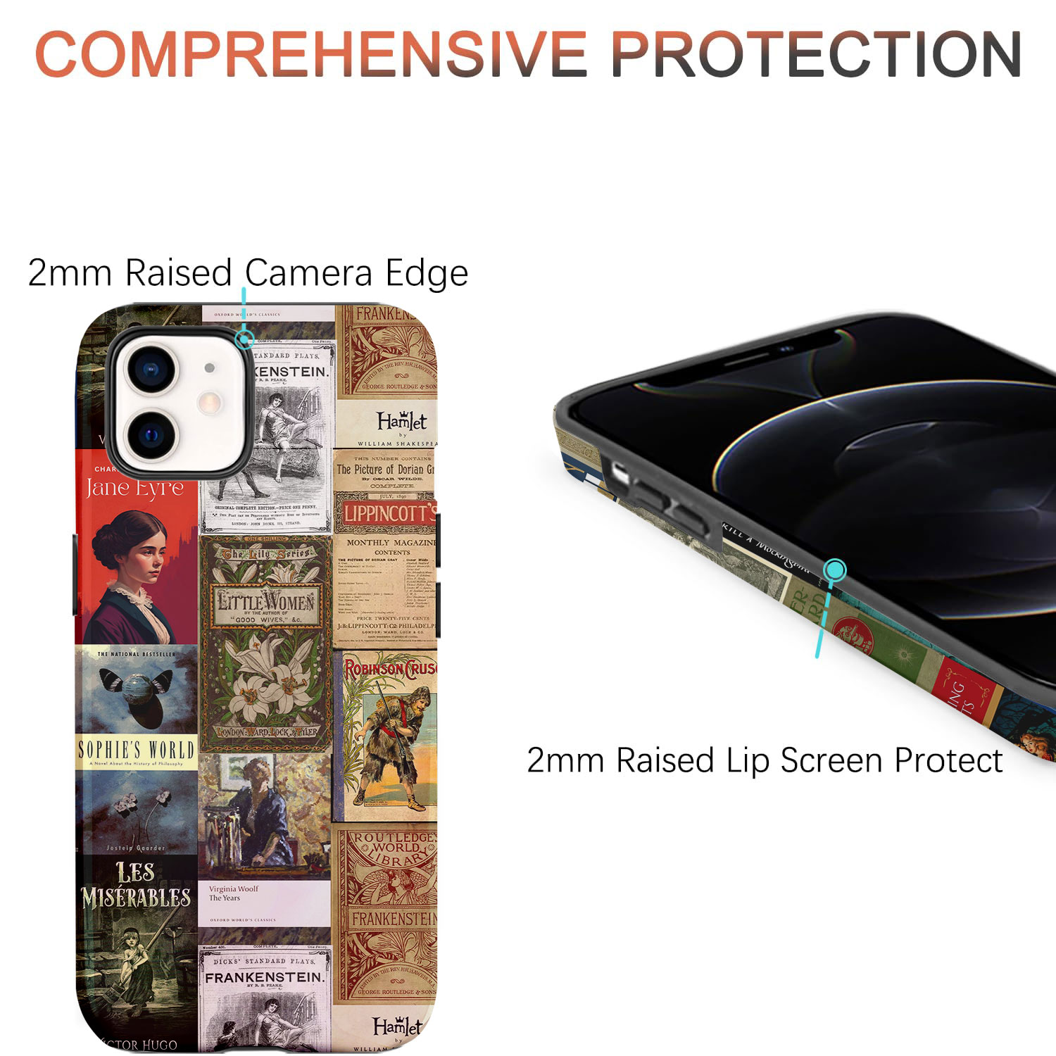 iPhone 14 15 Series Masterpiece Literature Teacher Case
