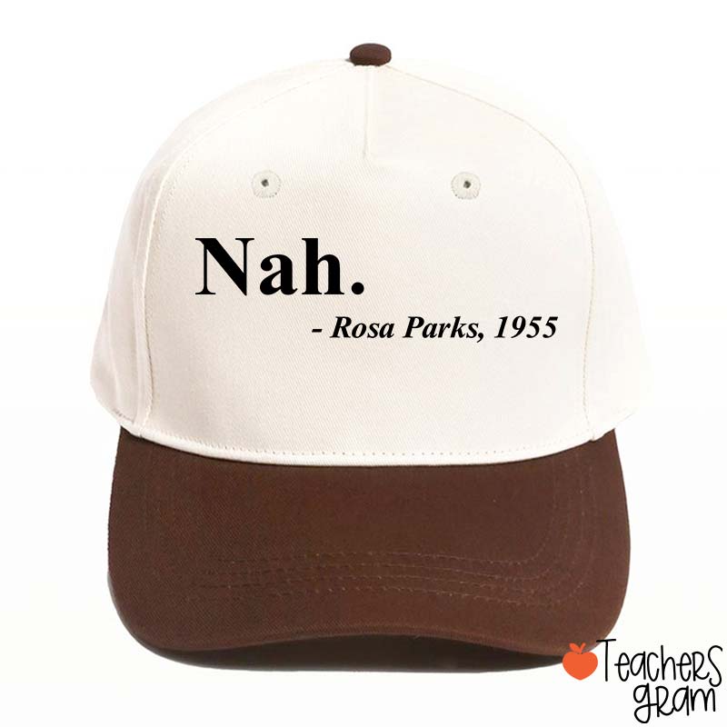 Nah Black History Teacher Baseball Cap