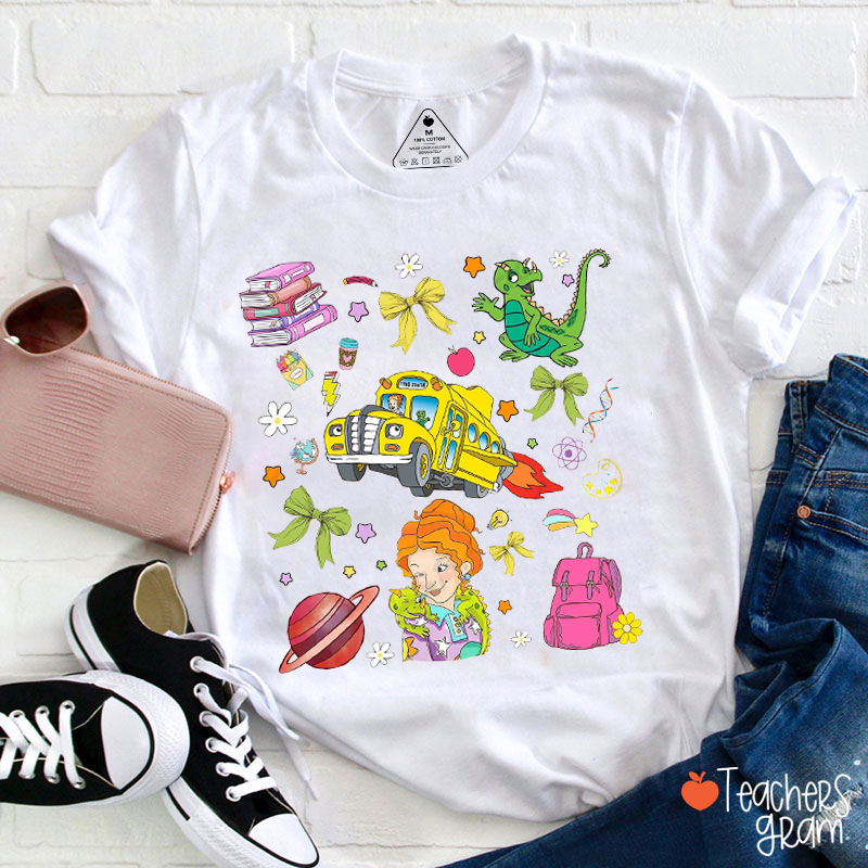 Take Chance Make Mistakes Get Messy Teacher T-Shirt