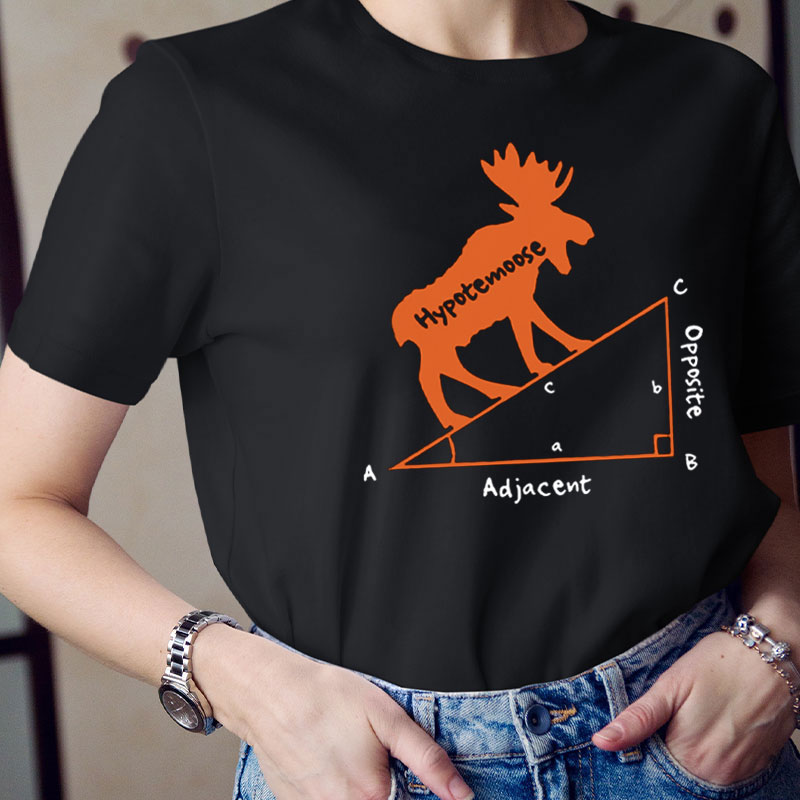 Hypotemoose Adjacent Opposite Teacher T-Shirt