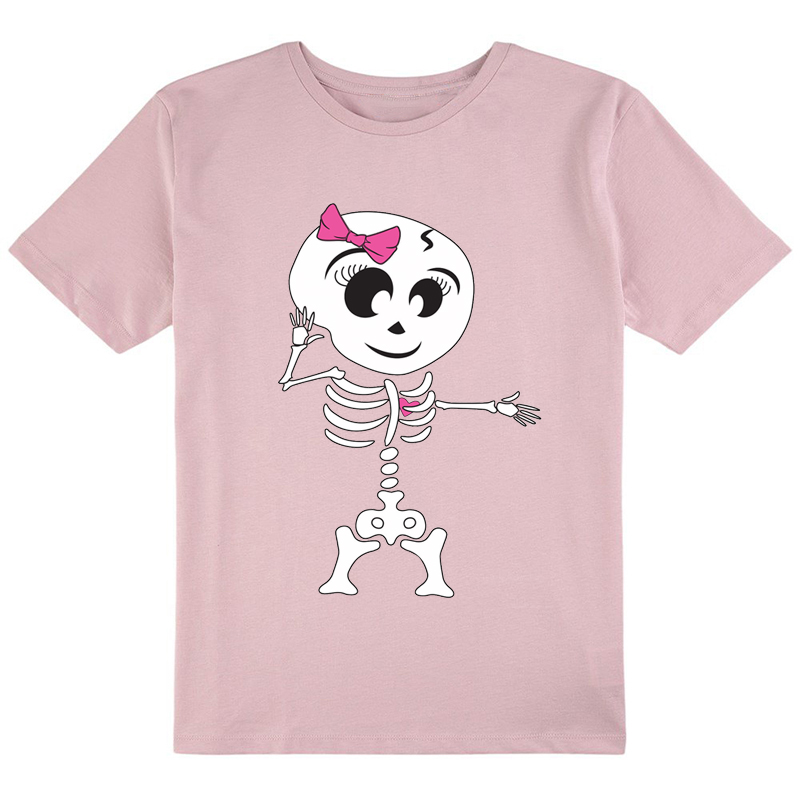 Cute Skeleton Halloween Spooky Class T-Shirt