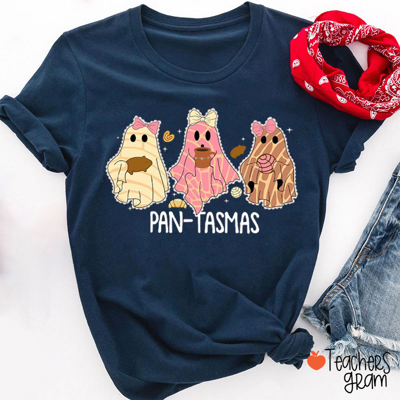 PAN-TASMAS Spanish Spooky Season Teacher T-Shirt