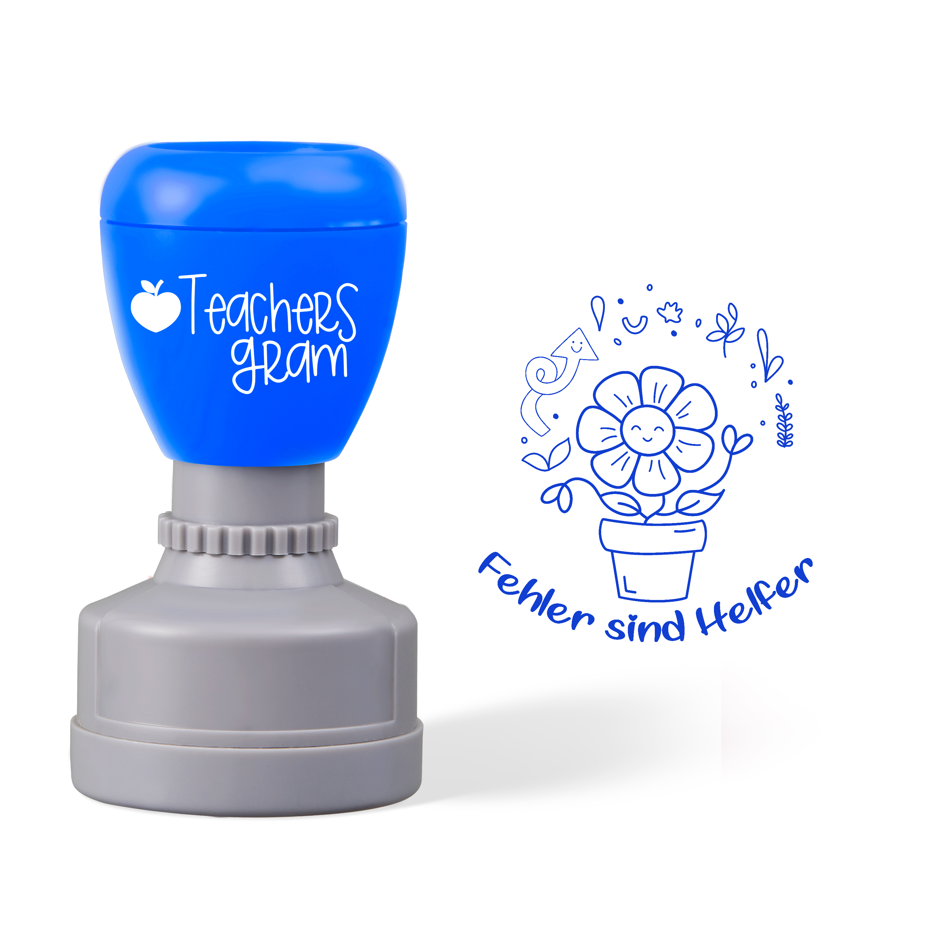 Fehler Sind Helfer German Teacher Stamp