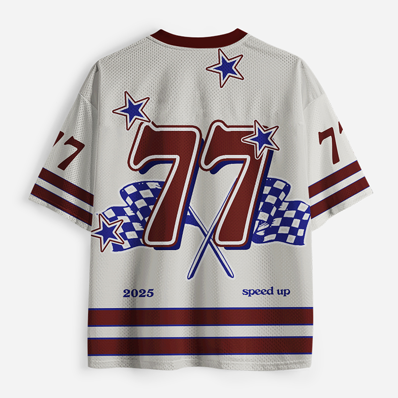 Personalized Team Name And Number Never Give Up Teacher Mesh Jersey