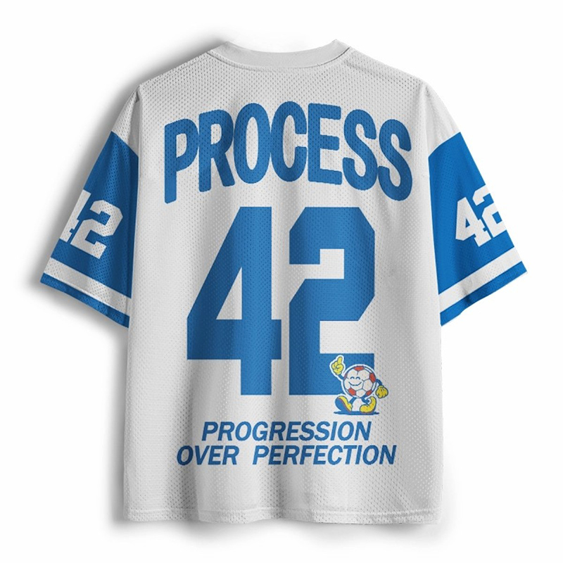 Personalized Number Trust The Process Teacher Mesh Jersey