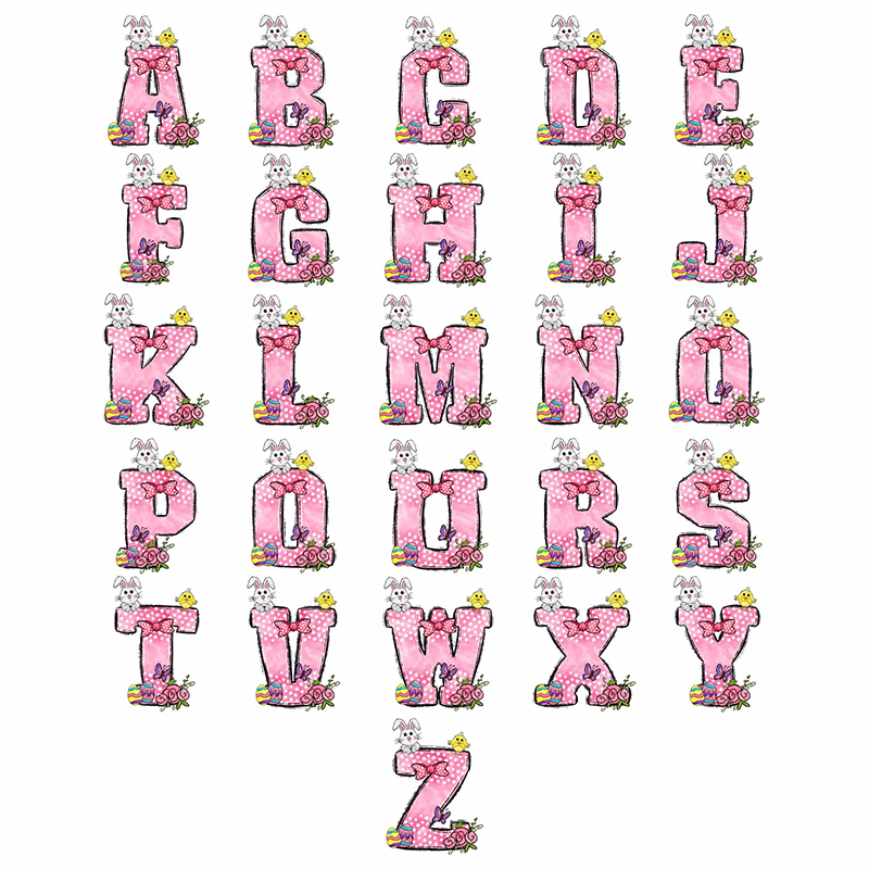 Personalized Initial And Name Happy Easter Class T-Shirt