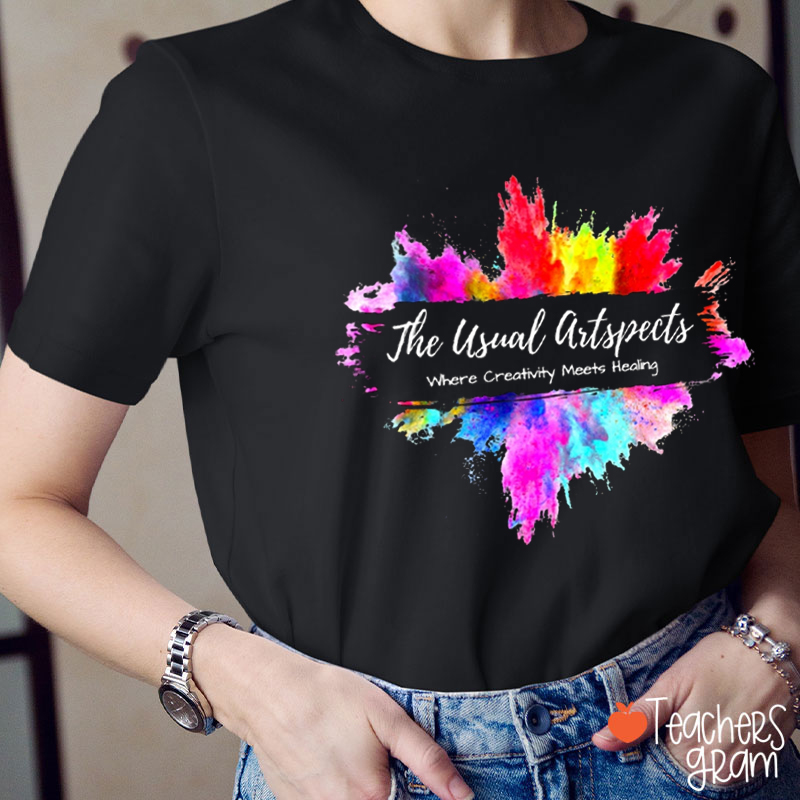 The Usual Artspects Teacher T-Shirt