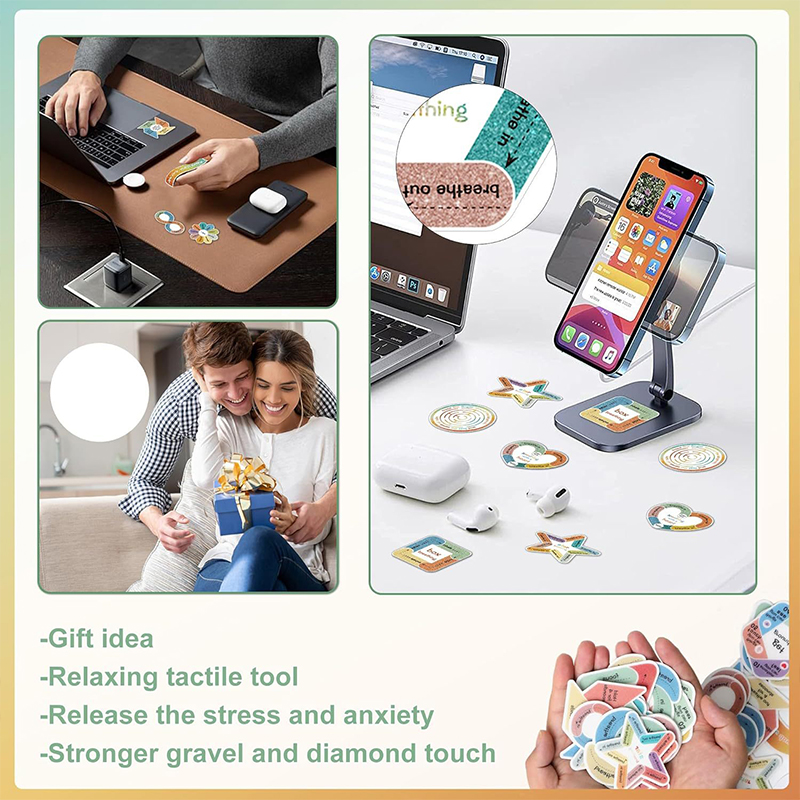 15PCS Anxiety Relief Sensory Teacher Stickers