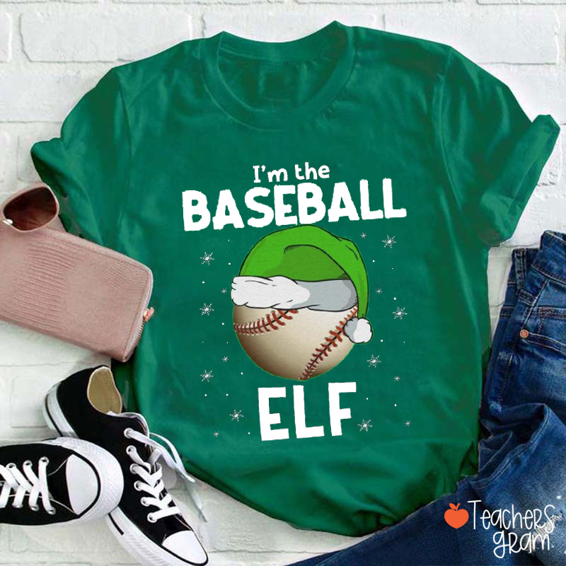 Personalized Sport I'm The Elf Teacher T-Shirt