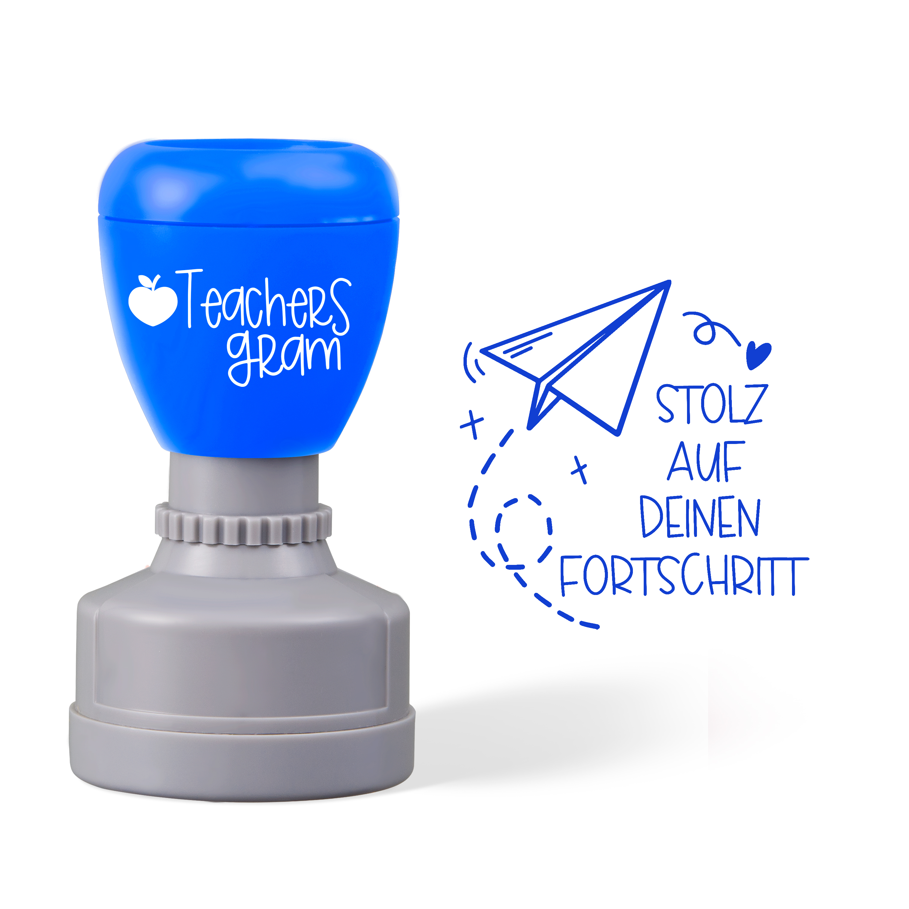 Stolz Auf Deinen Fortschritt German Teacher Stamp