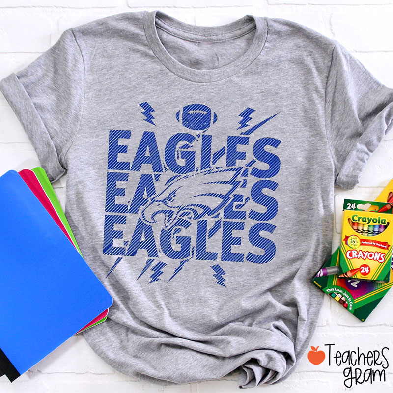 Personalized Mascot And Sport Lightning Teacher T-Shirt