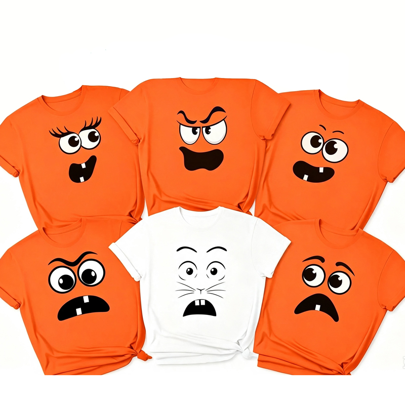 Personalized Creepy Carrot Face Squad Teacher T-Shirt