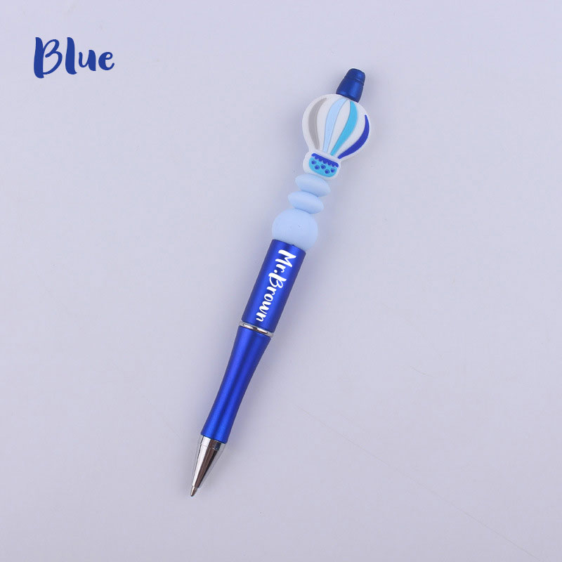 Personalized Colorful Hot Air Balloon Teacher Pens