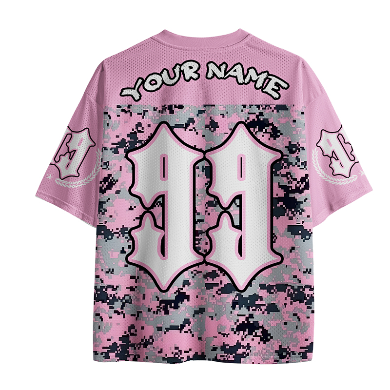Personalized Name And Number Courage Teacher Mesh Jersey