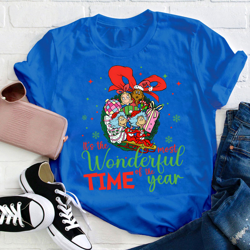 It's The Most Wonderful Time Of The Year Teacher T-Shirt