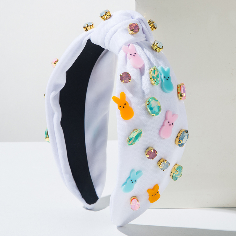 Candy Bunny Easter Rhinestone Teacher Headband