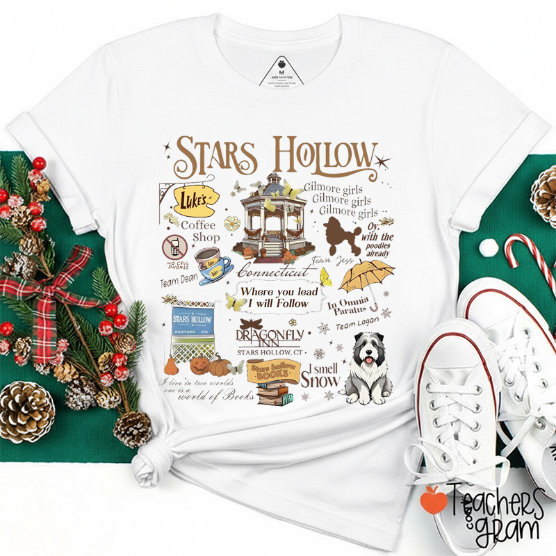 Stars Hollow Girls Teacher T-Shirt