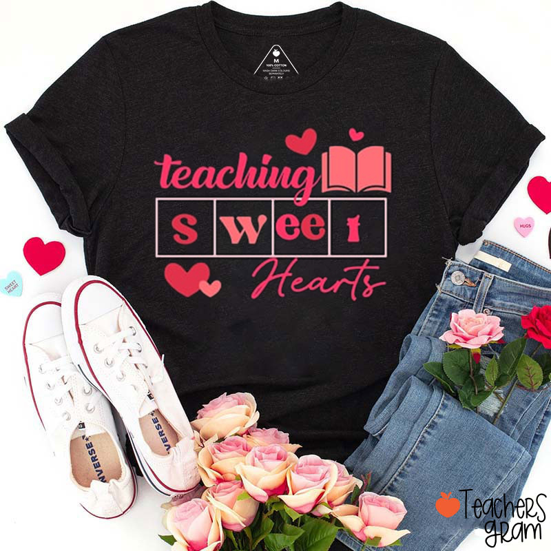 Teaching Sweet Hearts Teacher T-Shirt