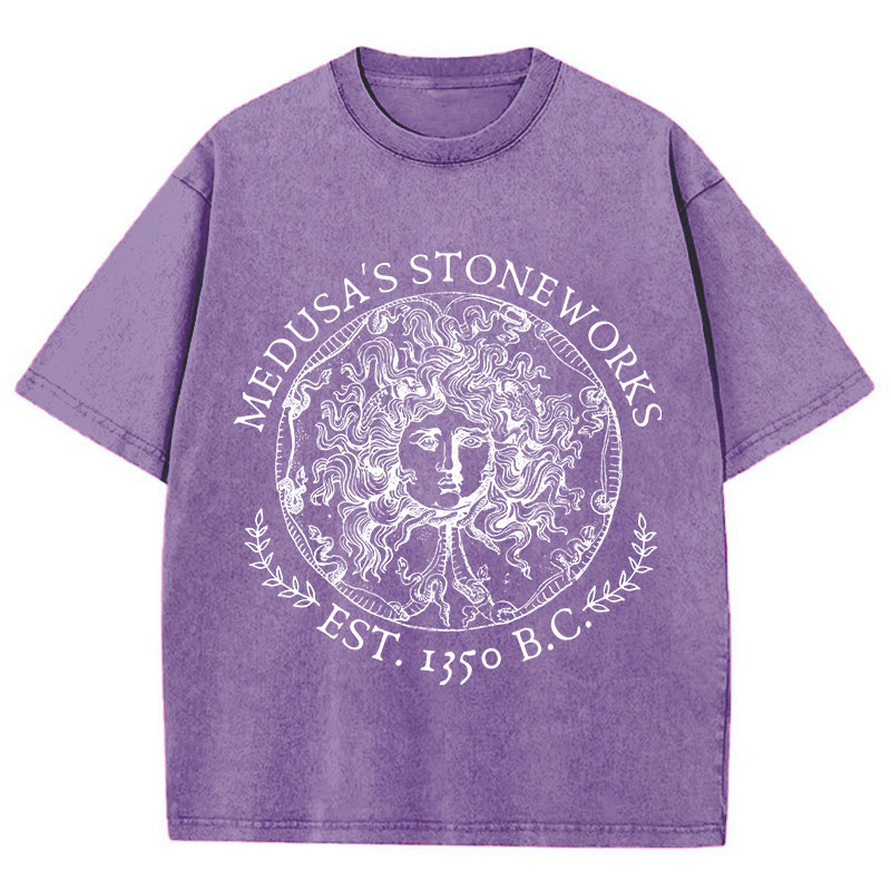 Medusa's Stoneworks Teacher Washed T-Shirt
