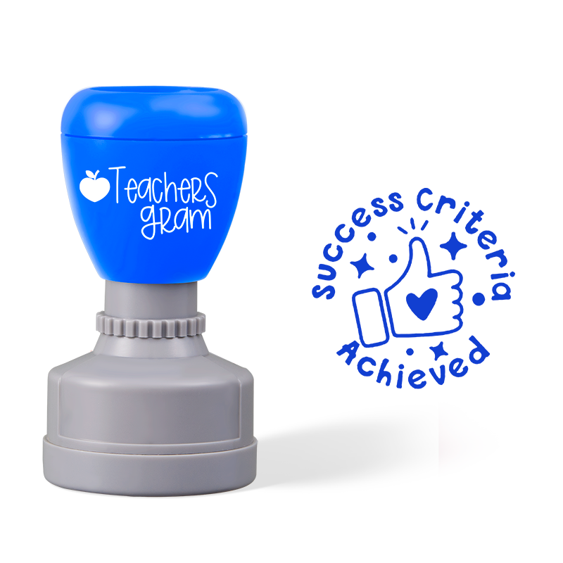 Success Criteria Achieved Teacher Stamp
