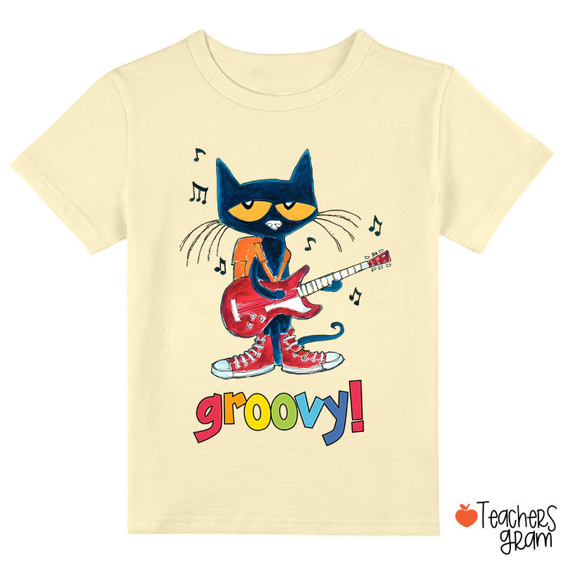 Blue Cat Groovy Class T-Shirt