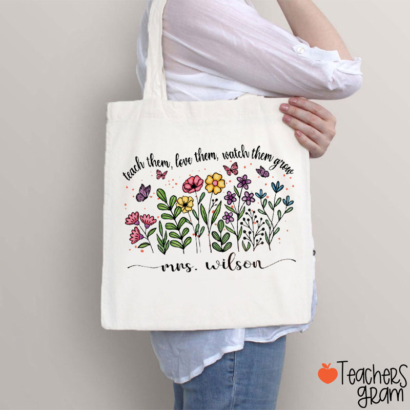 My Name Is Alexander Hamilton Teacher Tote Bag