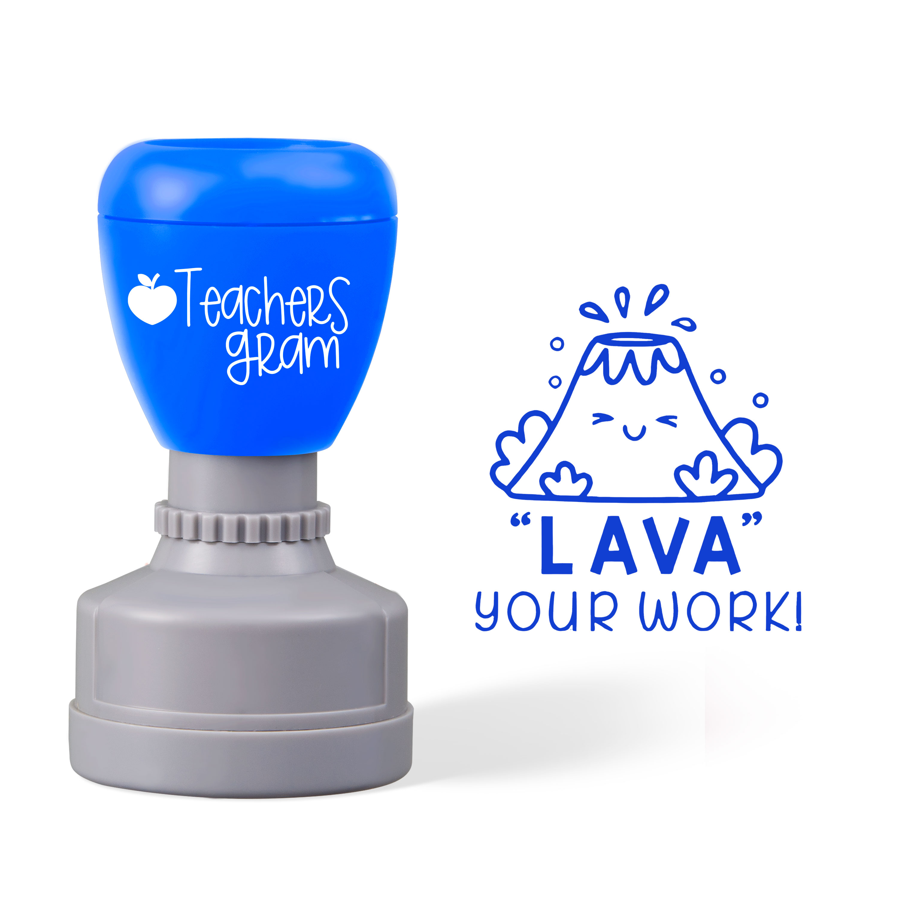 Lava Your Work Teacher Stamp