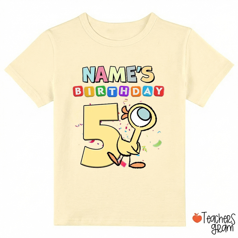 Personalized Children's Books Birthday Family Class T-Shirt
