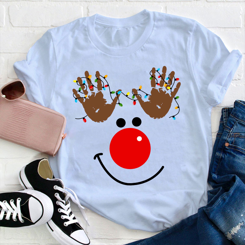 This Is My Christmas Elk Teacher T-Shirt