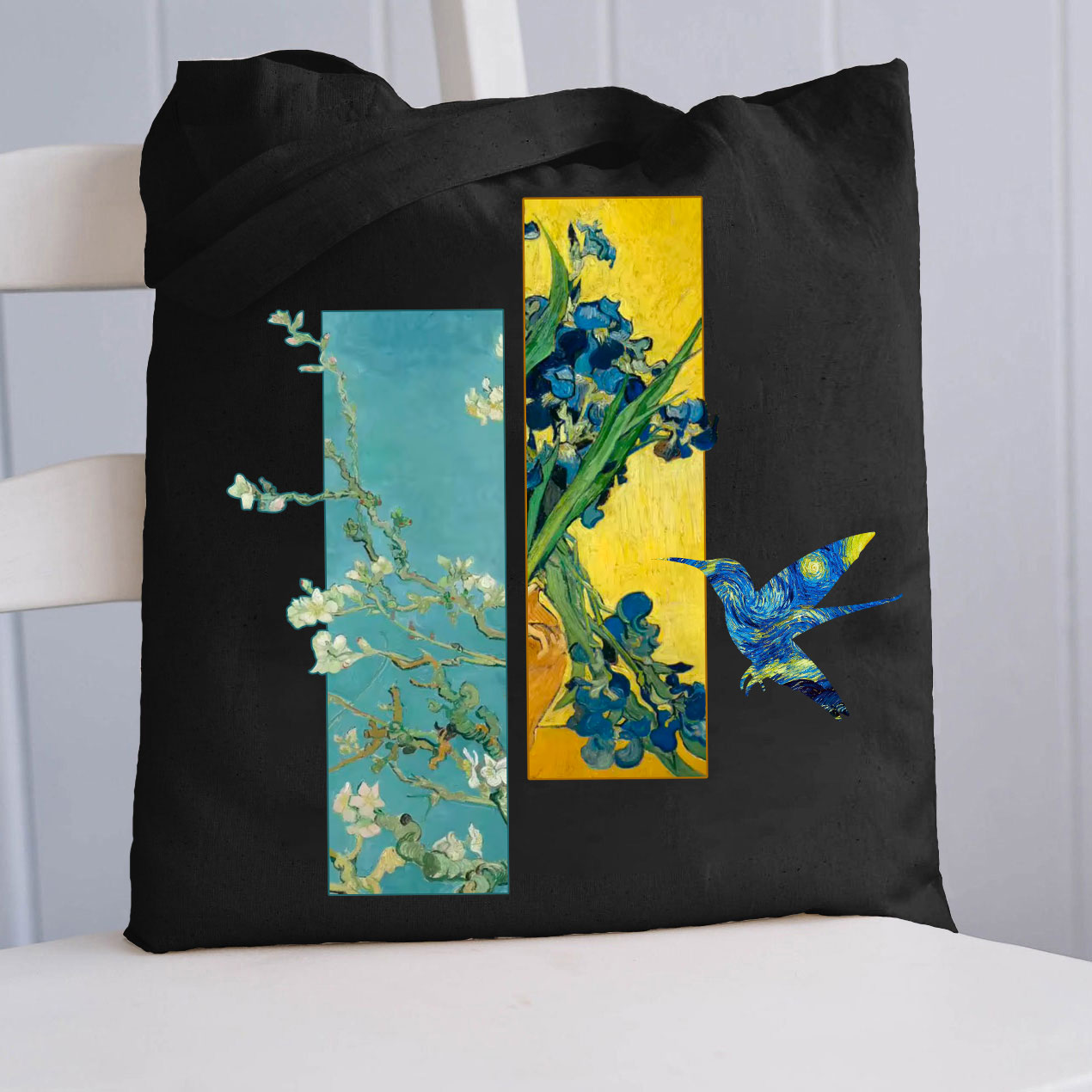 Hummingbird Art Tote Bag