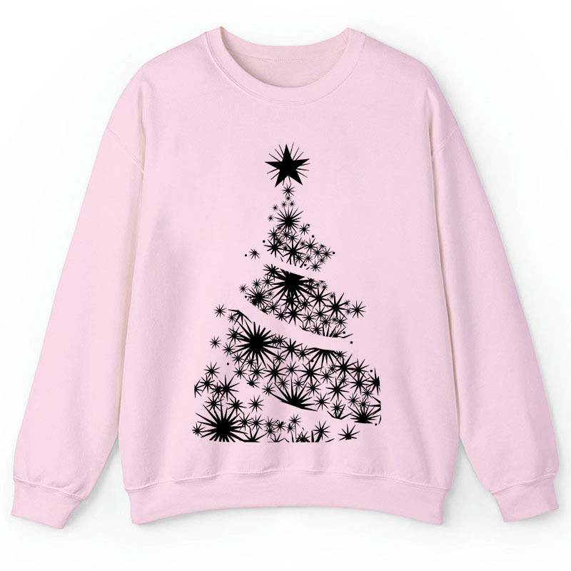 Shining Stars Christmas Tree Teacher Sweatshirt