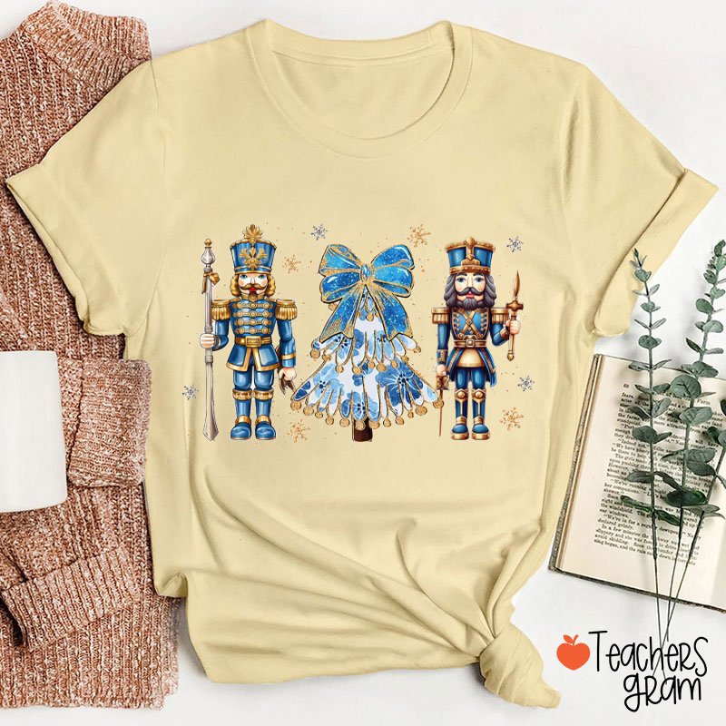Christmas Nutcrackers Teacher T-Shirt