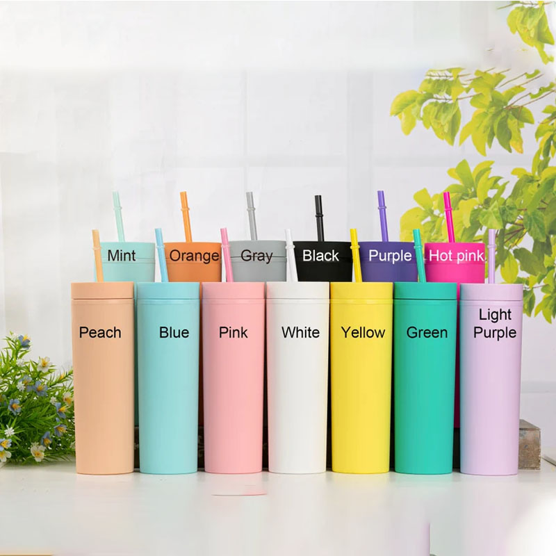 Personalized Name crayon Teacher Skinny Tumbler