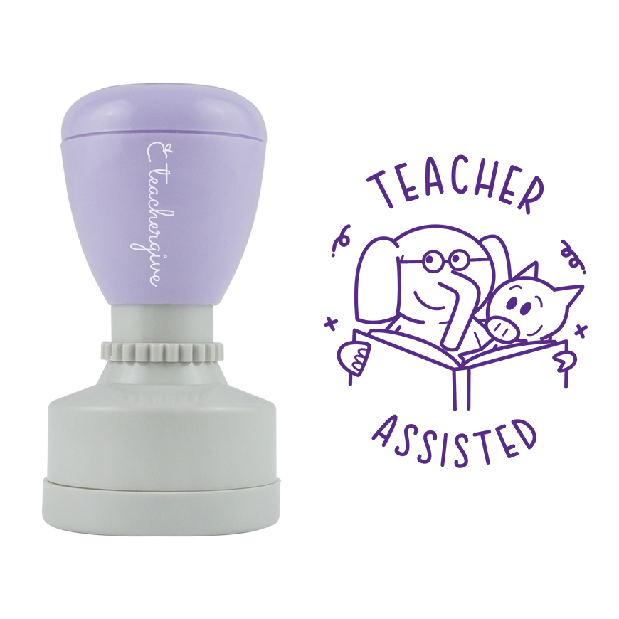 Teacher Assisted Elephant And Piggie Teacher Stamp