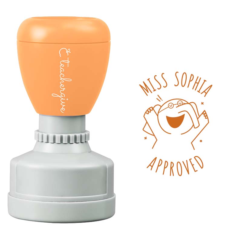 Personalized Approved Teacher Stamp