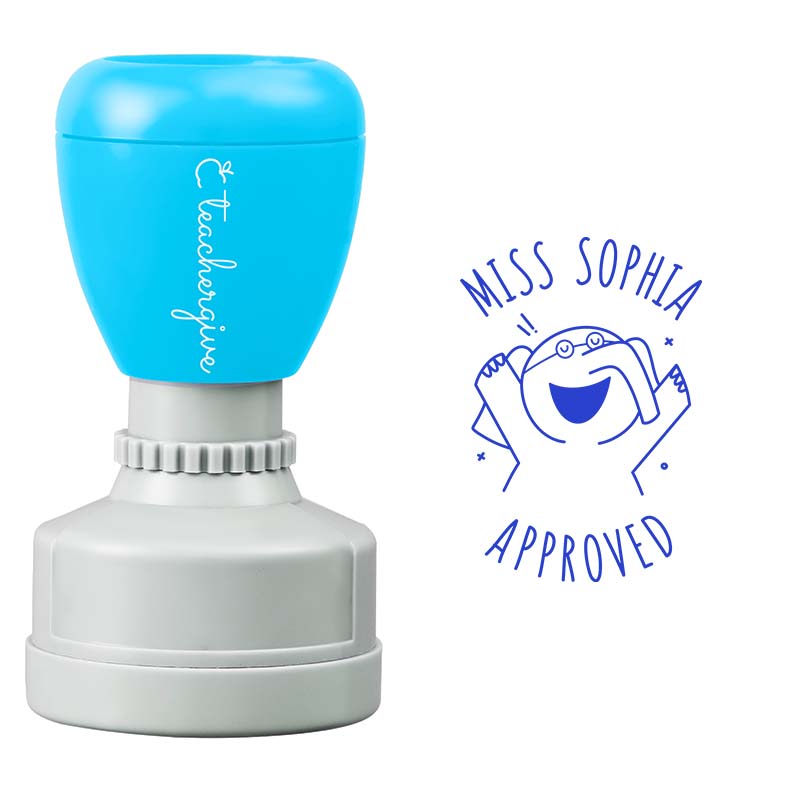 Personalized Approved Teacher Stamp