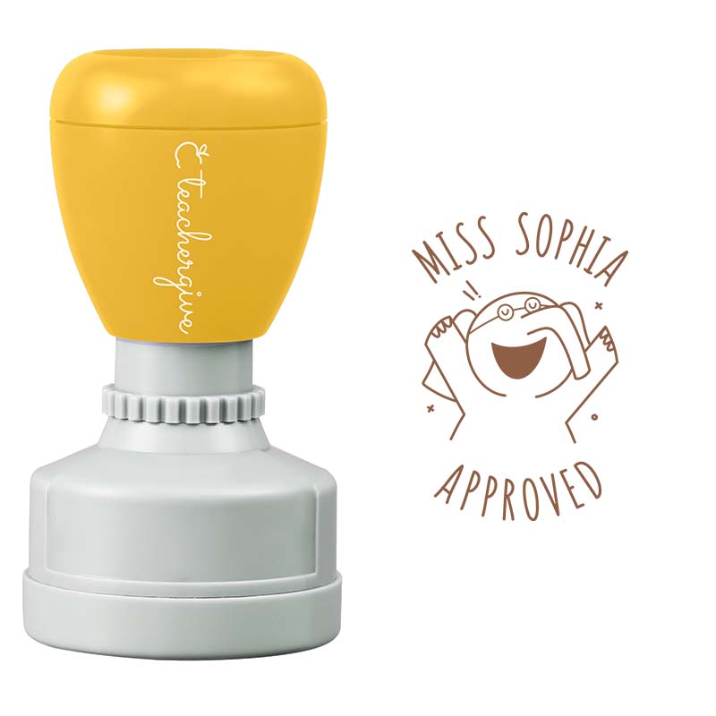 Personalized Approved Teacher Stamp