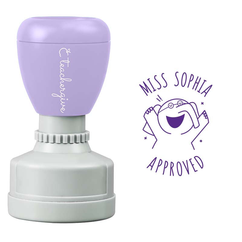 Personalized Approved Teacher Stamp