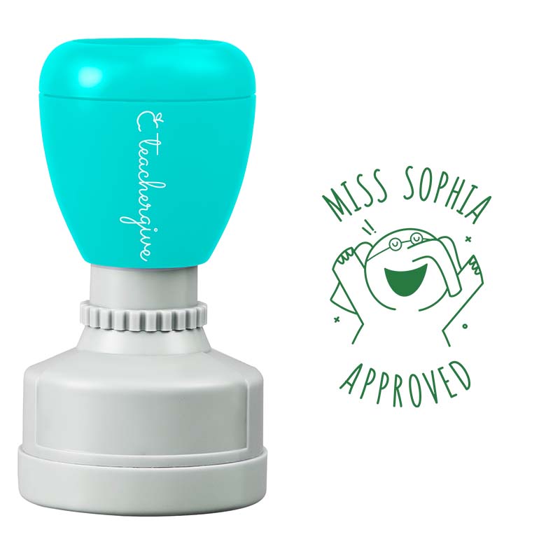 Personalized Approved Teacher Stamp