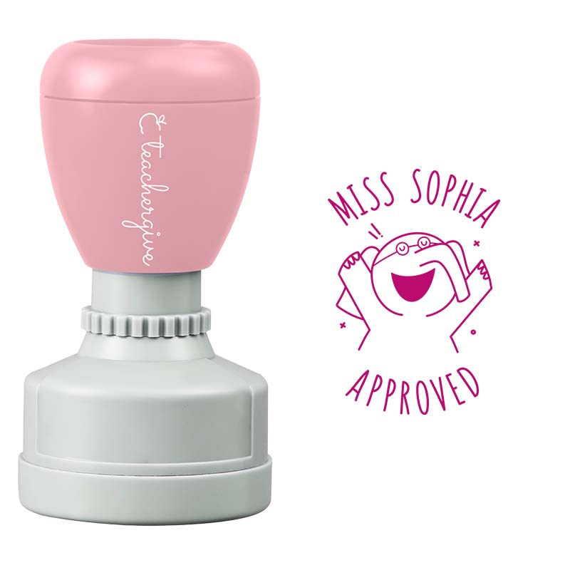 Personalized Approved Teacher Stamp