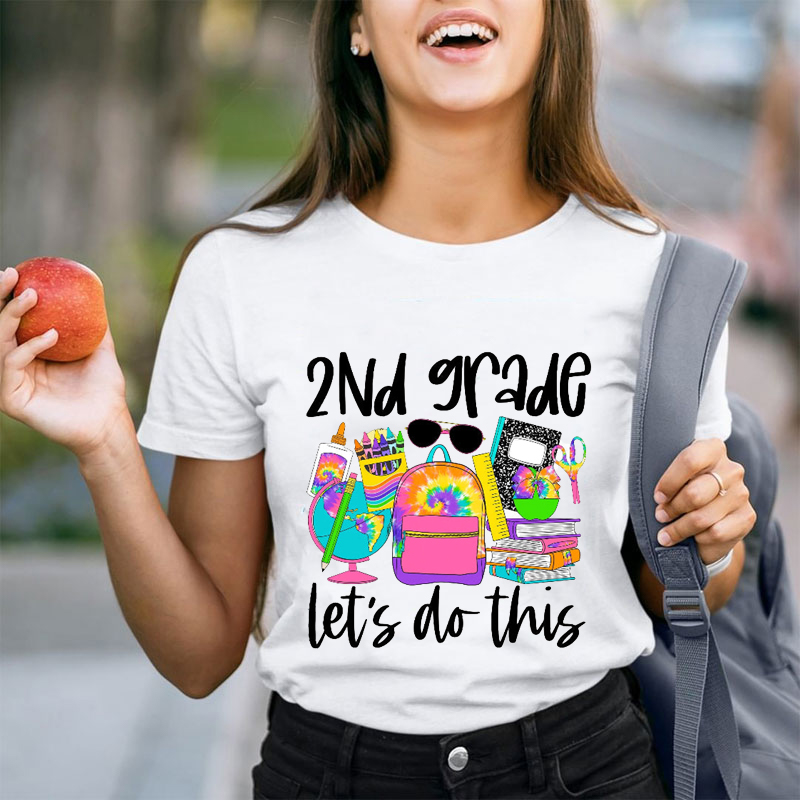 Personalized Name Let's Do This Teacher T-Shirt
