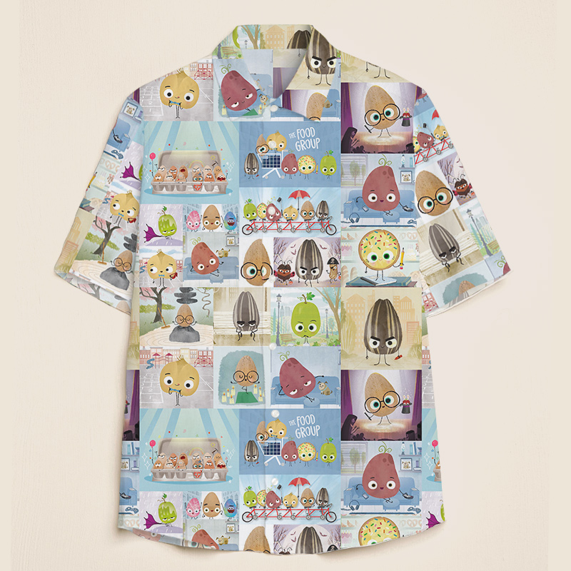 Potatoes Seeds Eggs Teacher Short Sleeve Shirt