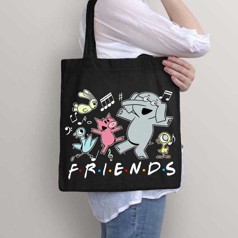 Happy Friends Teacher Tote Bag