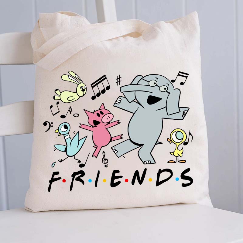 Happy Friends Teacher Tote Bag