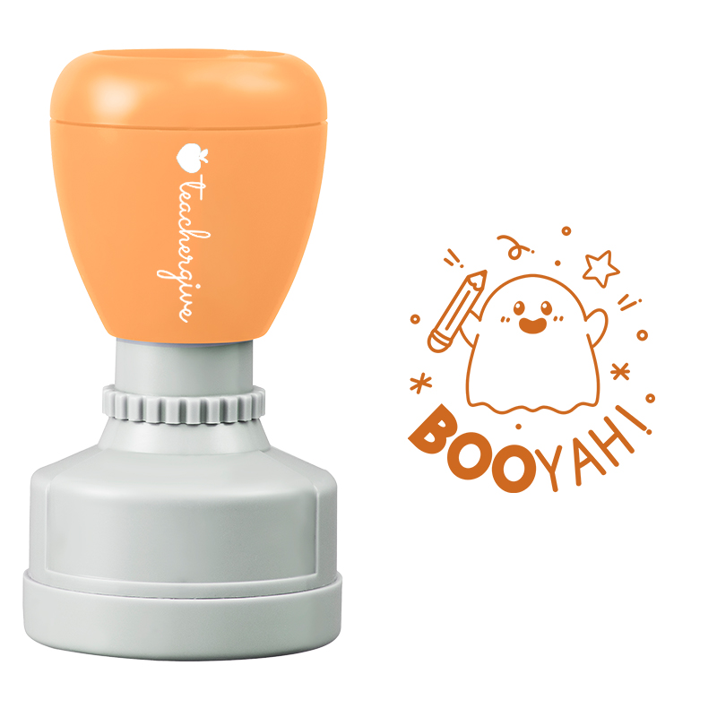 Boo Yah Teacher Stamp
