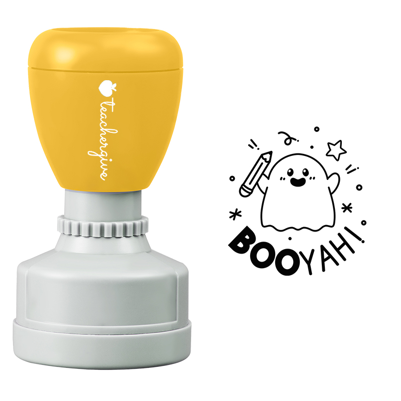 Boo Yah Teacher Stamp