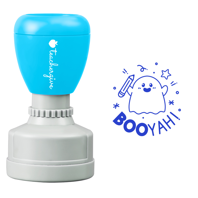 Boo Yah Teacher Stamp