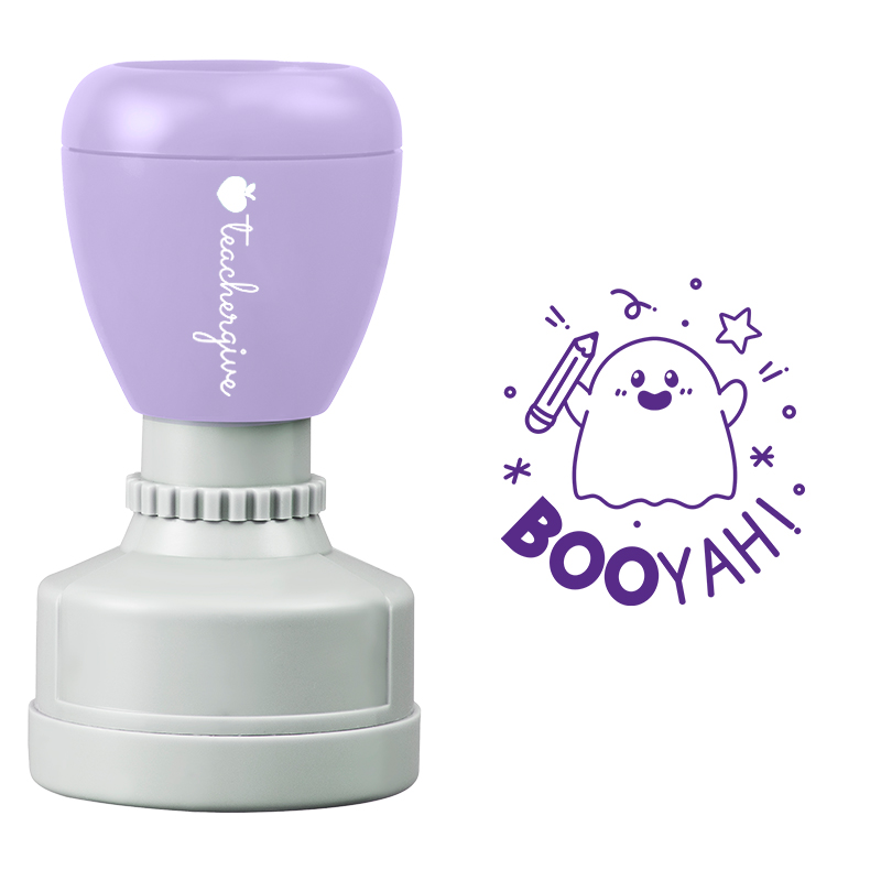 Boo Yah Teacher Stamp