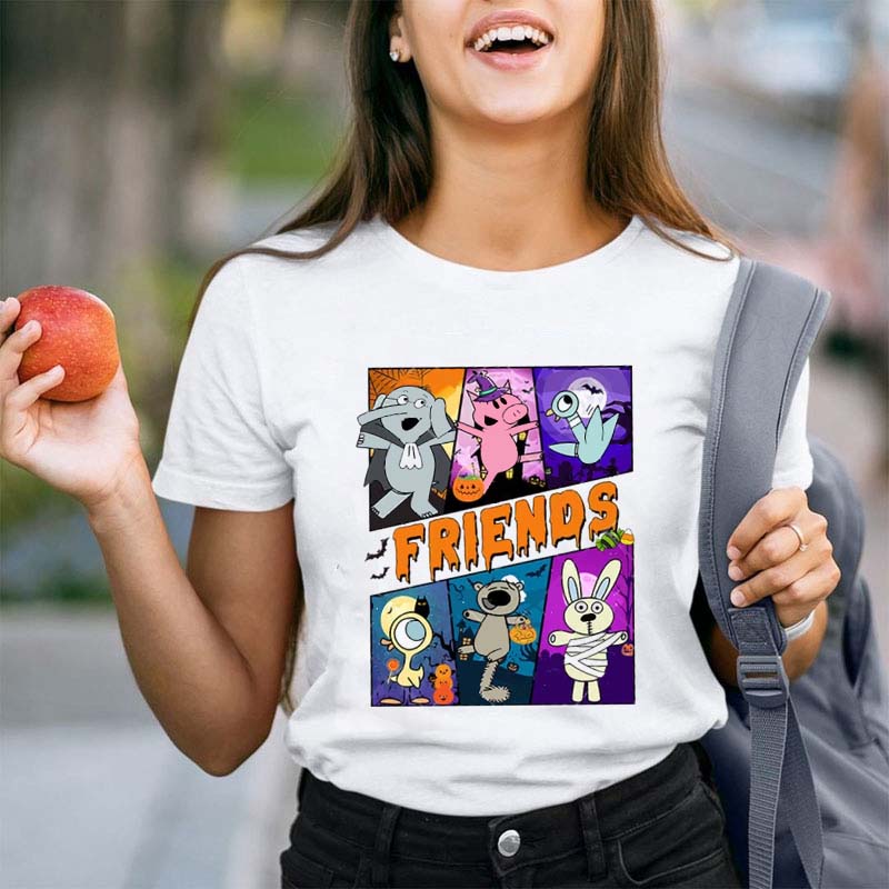 Halloween Friends Teacher T-Shirt