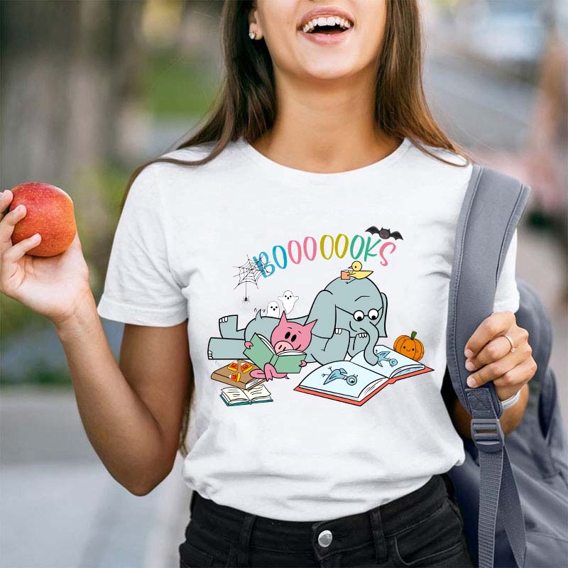 Booooooks Teacher T-Shirt